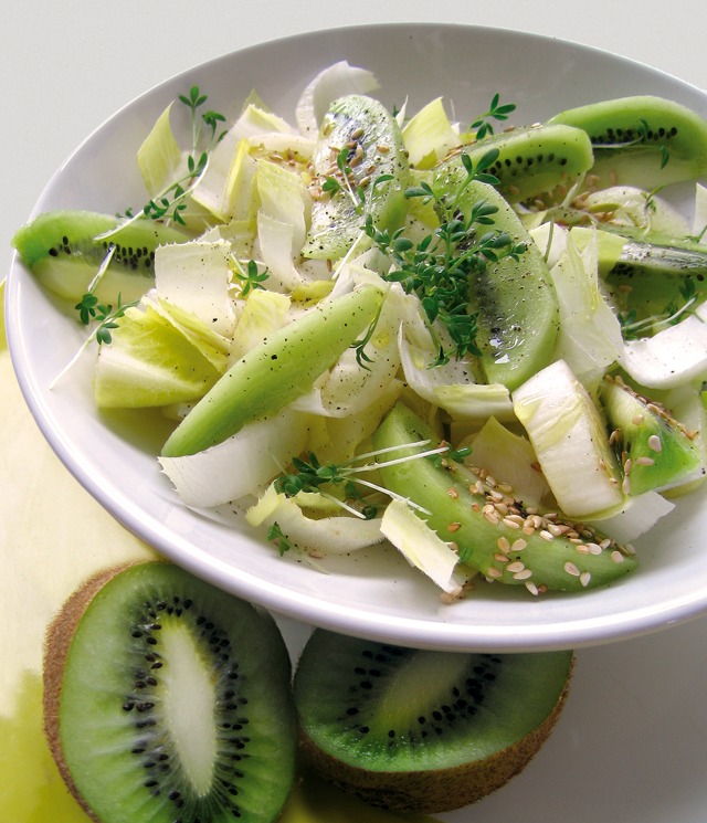 Kiwi-Chicorée-Salat